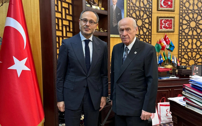 TURKPA Sec Gen meets Chairman of Turkish Nationalist Movement Party