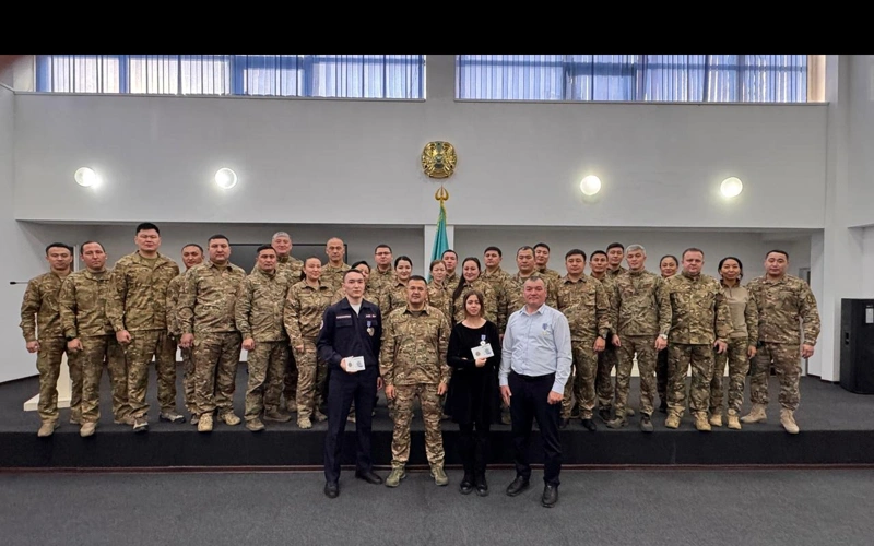 Медали получили спасшие детей из огня герои в Акмолинской области