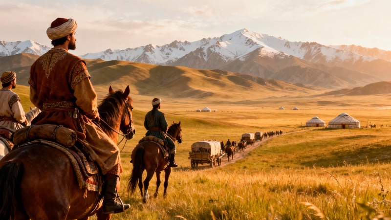 казахские степи а