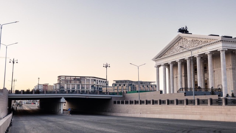 Астана, участок дороги от проспекта Туран до проспекта Кабанбай батыра Астана, участок дороги от проспекта Туран до проспекта Кабанбай батыра