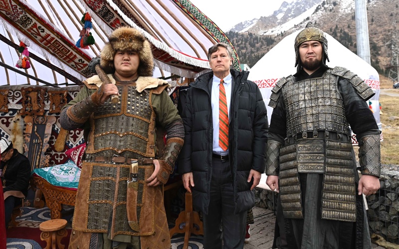 Trump's Special Envoy for South and Central Asia, Deputy Secretary of State  arrive in Almaty Trump's Special Envoy for South and Central Asia, Deputy Secretary of State  arrive in Almaty