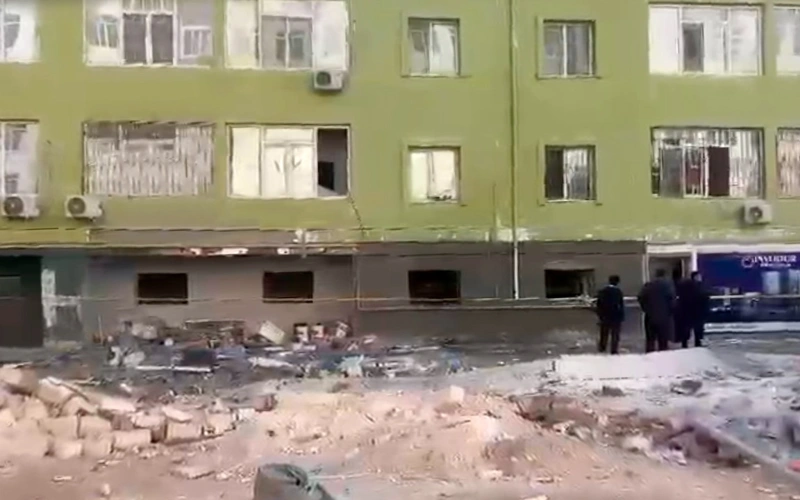 взрыв газ баллона в актау