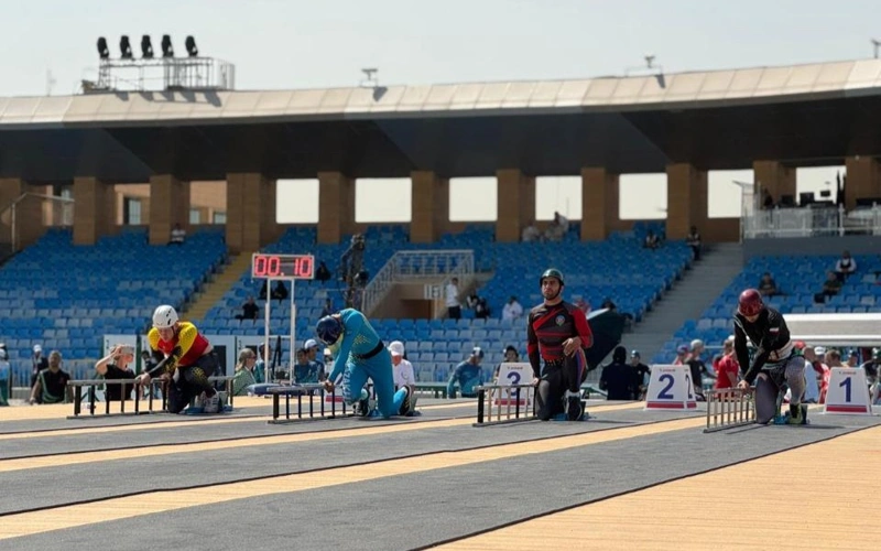 Казахстанцы - в числе лучших на ЧМ по пожарно-спасательному спорту