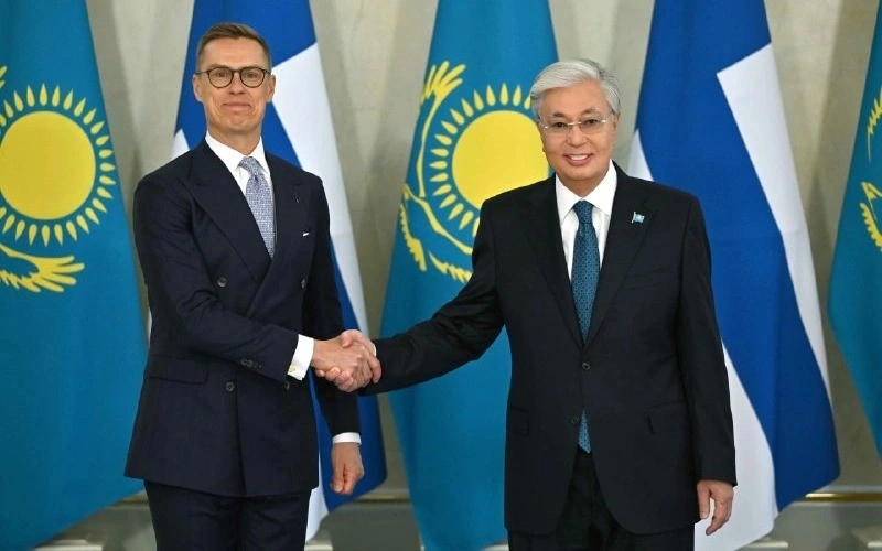 Тоқаев ва Стубб