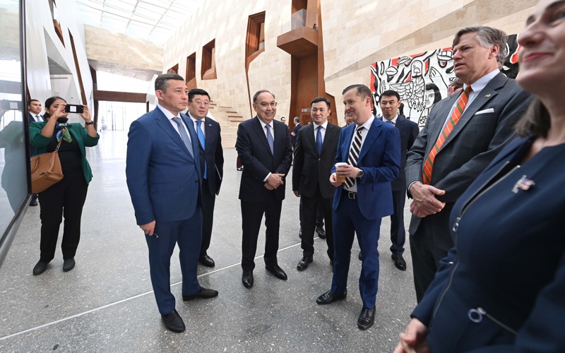 Trump's Special Envoy for South and Central Asia, Deputy Secretary of State  arrive in Almaty Trump's Special Envoy for South and Central Asia, Deputy Secretary of State  arrive in Almaty