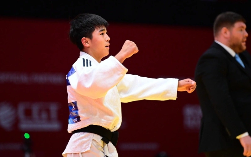 Kazakh judokas bag three golds at Asian Youth Games