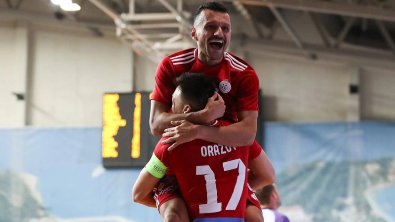«Qaırat» fýtzal klýby horvatııalyq klýbtan basym tústi