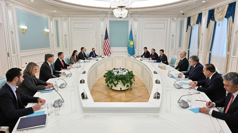 Касым-Жомарт Токаев встретился со спецпредставителем Трампа и замгоссекретаря США