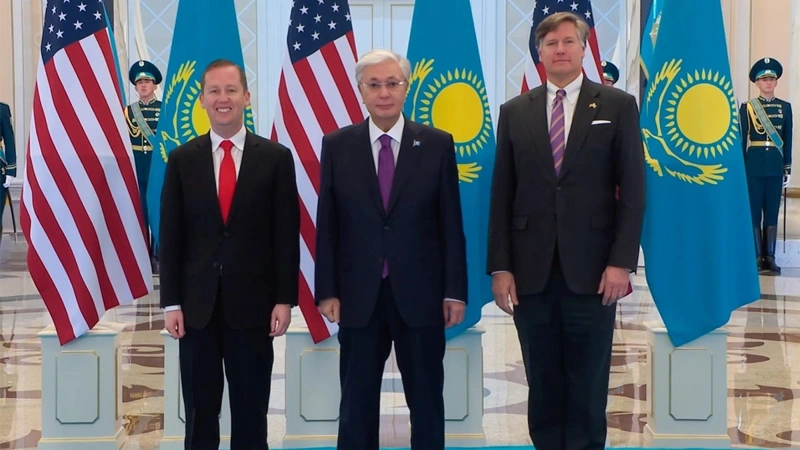 Trump's Special Envoy for South and Central Asia, Deputy Secretary of State arrive at Akorda