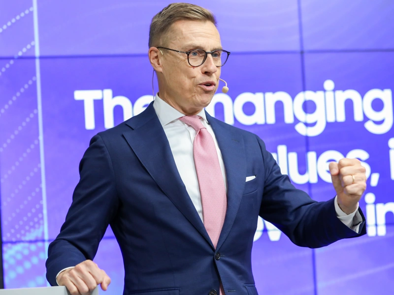 Finnish President Alexander Stubb outlines shifting world order in lecture at MNU