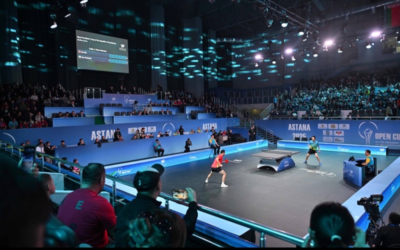 Kassym-Jomart Tokayev meets with stars and legends of world table tennis Kassym-Jomart Tokayev meets with stars and legends of world table tennis