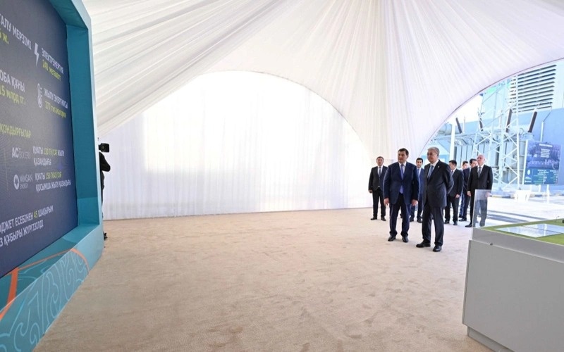 Head of State tours new thermal power plant in Kyzylorda   Head of State tours new thermal power plant in Kyzylorda