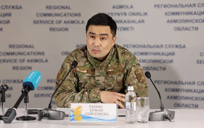  начальник управления государственного пожарного контроля ДЧС Акмолинской области Ержан Габбас, 