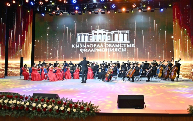 Президент оценил работу нового Центра искусств в Кызылорде Президент оценил работу нового Центра искусств в Кызылорде