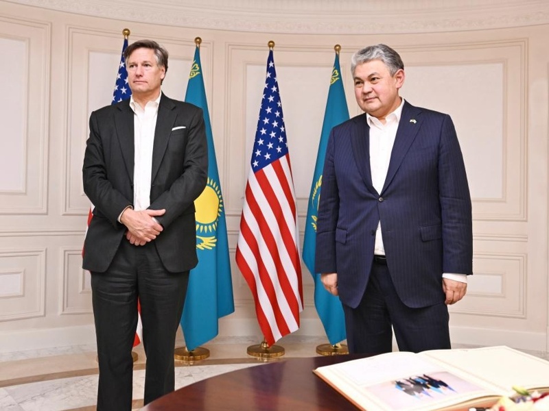 Kazakh Foreign Ministry Kazakh FM  Kosherbayev discusses strategic partnership with top U.S. officials in Astana