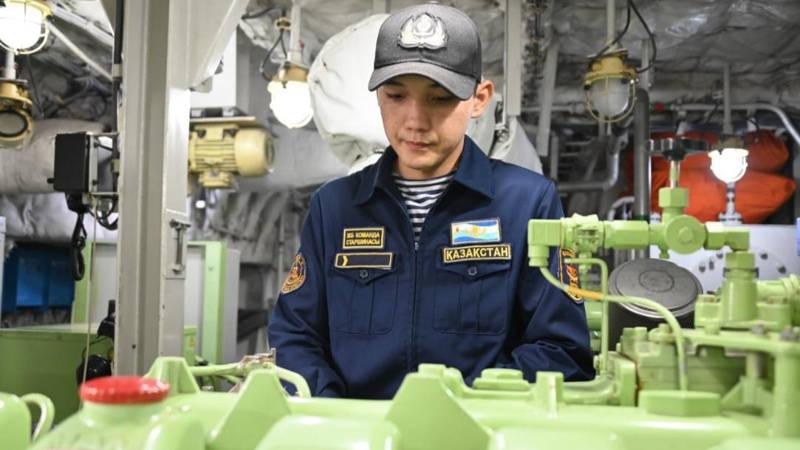 Қазақстан Әскери-теңіз күштерінің кемелері қысқы кезеңге дайын Қазақстан Әскери-теңіз күштерінің кемелері қысқы кезеңге дайын