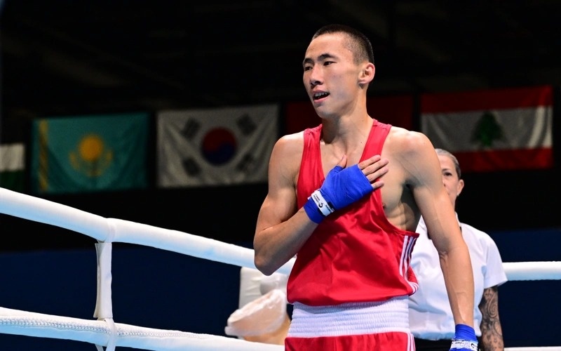 Doszhan Zhumakan brings Kazakhstan its 2nd boxing gold at Asian Youth Games Doszhan Zhumakan brings Kazakhstan its 2nd boxing gold at Asian Youth Games