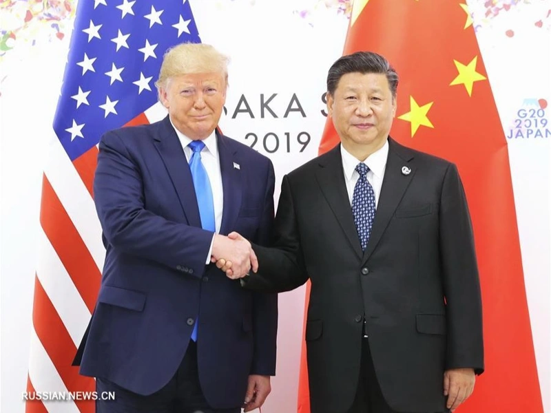 Predsedatel KNR Sı Tszınpın ı prezıdent SShA Donald Tramp vstretılıs v ıaponskom gorode Osaka