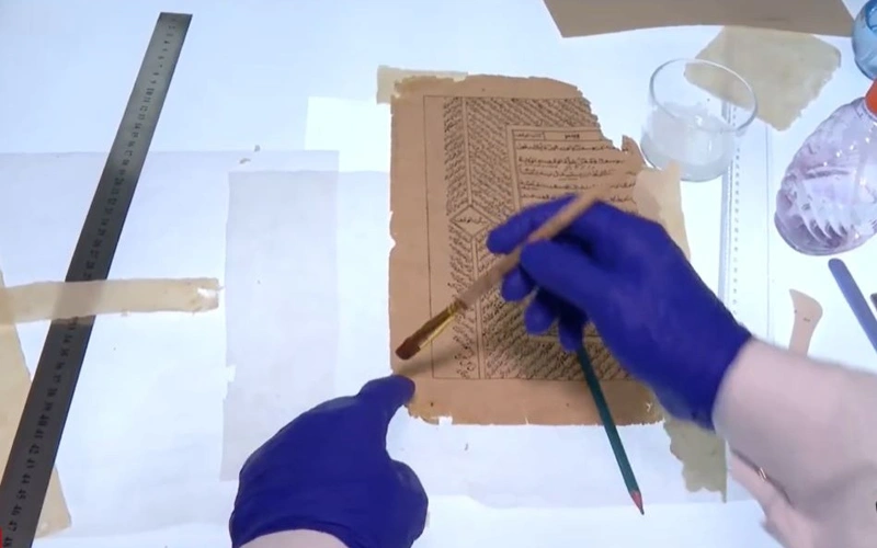Жидкую бумагу начали изготавливать в Казахстане для реставрации древних рукописей 