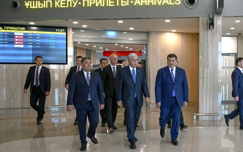 Рабочая поездка Главы государства Касым-Жомарта Токаева в Кызылординскую область