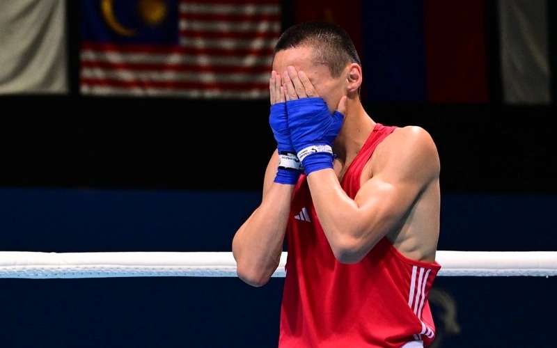 Doszhan Zhumakan brings Kazakhstan its 2nd boxing gold at Asian Youth Games Doszhan Zhumakan brings Kazakhstan its 2nd boxing gold at Asian Youth Games