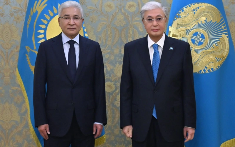 Глава государства принял генерального секретаря ОДКБ Имангали Тасмагамбетова