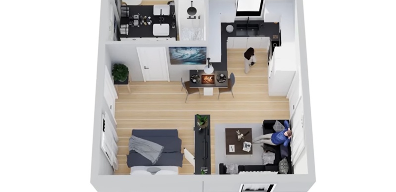 Elon Musk unveils energy-independent Tesla Tiny House  Elon Musk, Tesla Tiny House