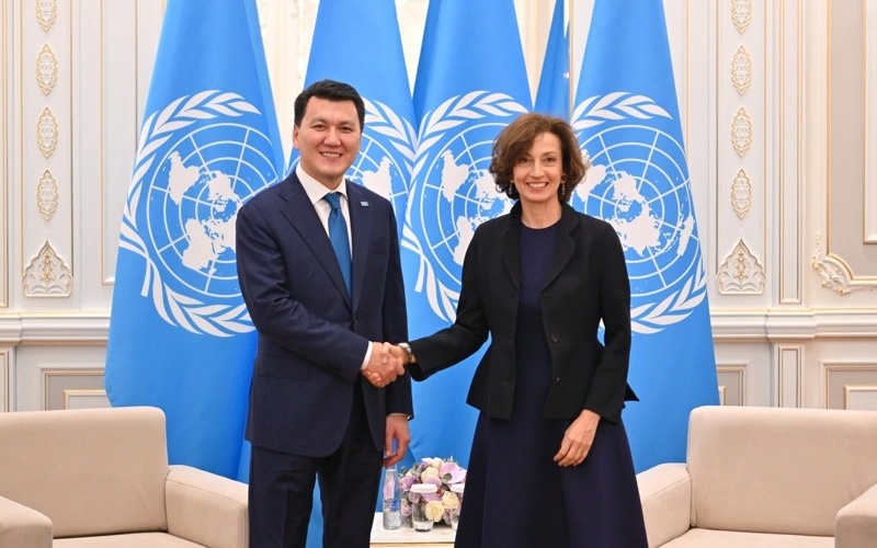 State Counselor discusses UNESCO cooperation with Saida Mirziyoyeva, Audrey Azoulay State Counselor discusses UNESCO cooperation with Saida Mirziyoyeva, Audrey Azoulay