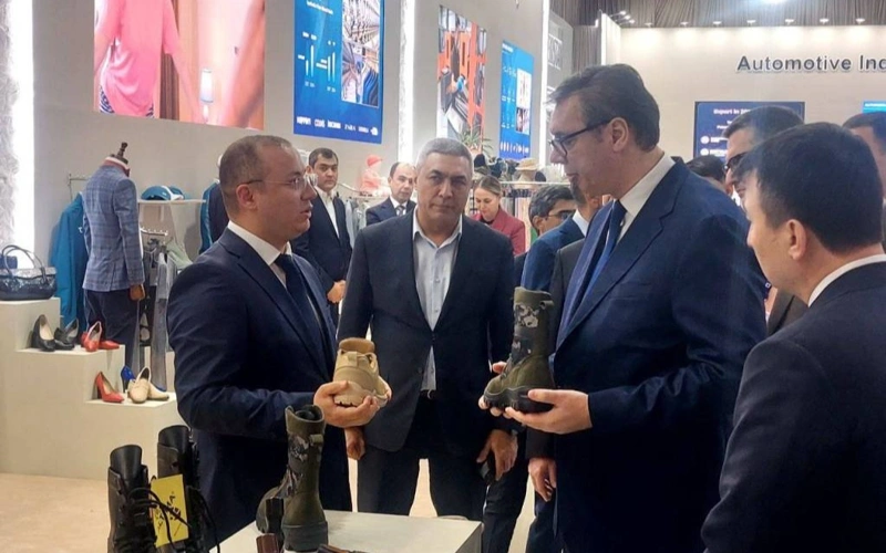 Uzbek leather and footwear gain international popularity