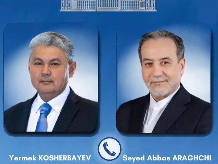 Kazakh, Iranian FMs hold phone talks on bilateral ties