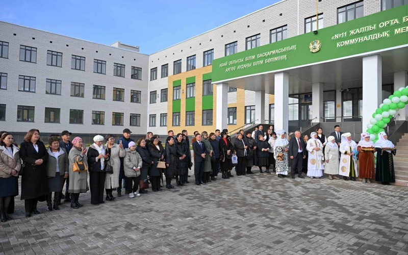 Абай облысының Аягөз ауданында 600 орындық мектеп ашылды Абай облысының Аягөз ауданында 600 орындық мектеп ашылды