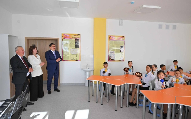 Абай облысының Аягөз ауданында 600 орындық мектеп ашылды Абай облысының Аягөз ауданында 600 орындық мектеп ашылды