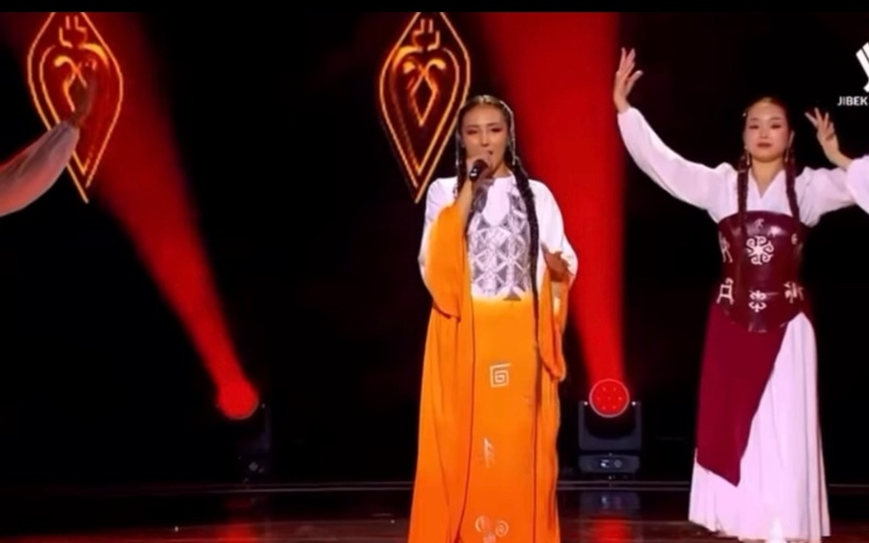 Кыргызстанская певица Tamga завершила участие в вокальном шоу Silk Way Star в Астане Tamga