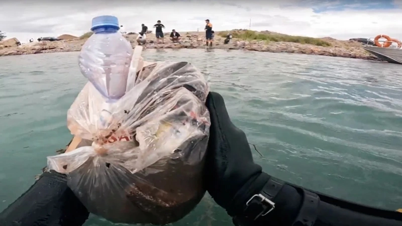 Вода в озере Балхаш с каждым годом становится грязнее 
