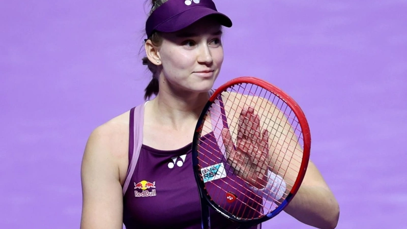Rybakina stuns world No. 2 Świątek at WTA Finals
