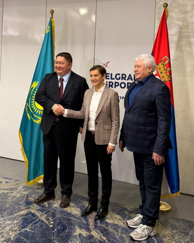 Открыто прямое авиасообщение между Астаной и Белградом Открыто прямое авиасообщение между Астаной и Белградом