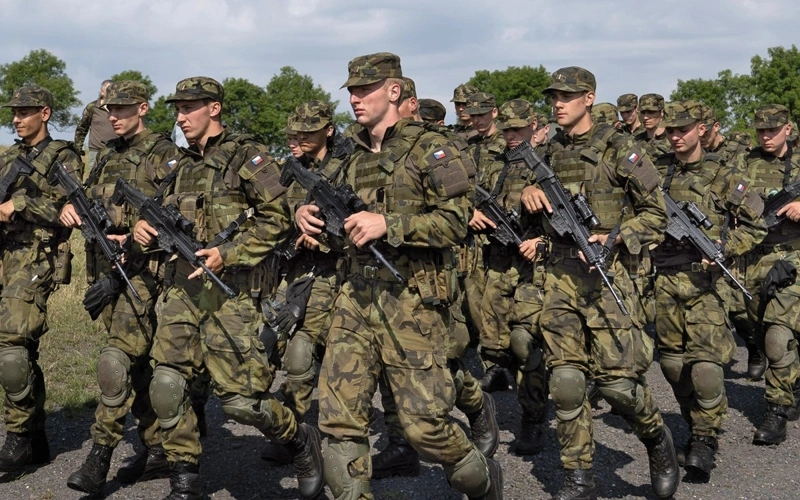 Чехия армия новобранцы