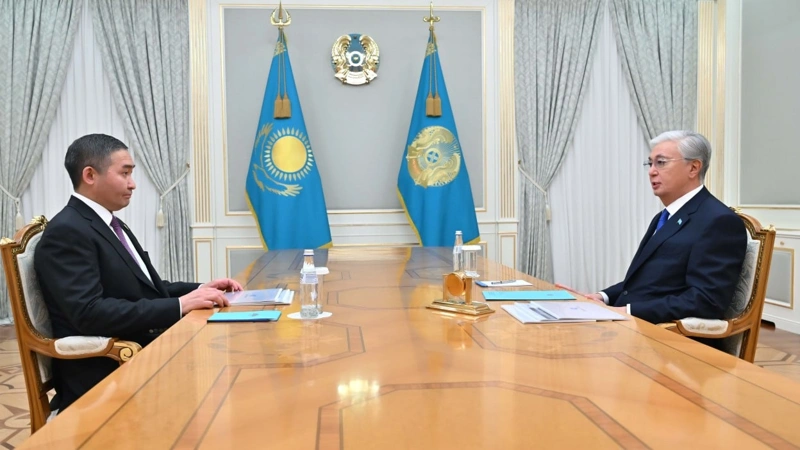 Nurlan Artykbayev and Kassym-Jomart Tokayev