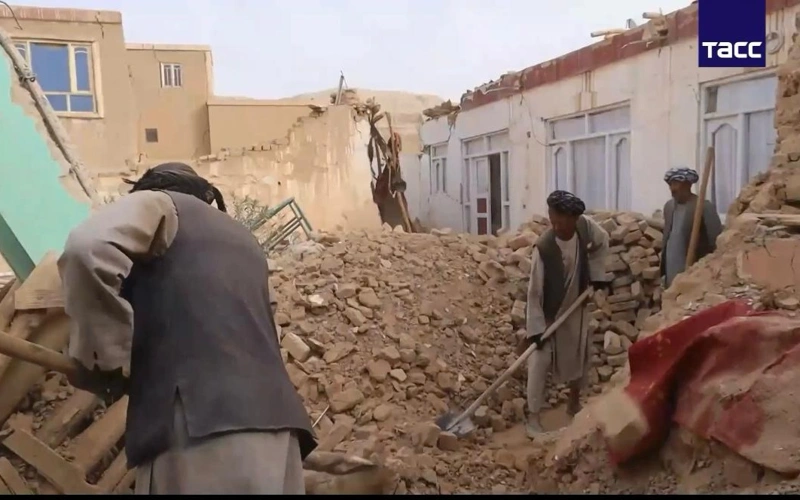 Афганистан Землетрясение 