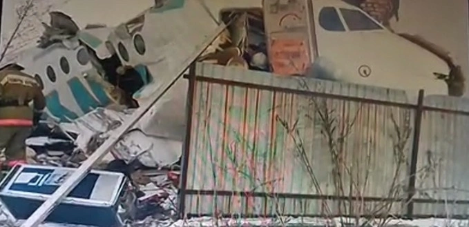 Bek Air сотында ұшақ апатының бейнежазбасы көрсетілді