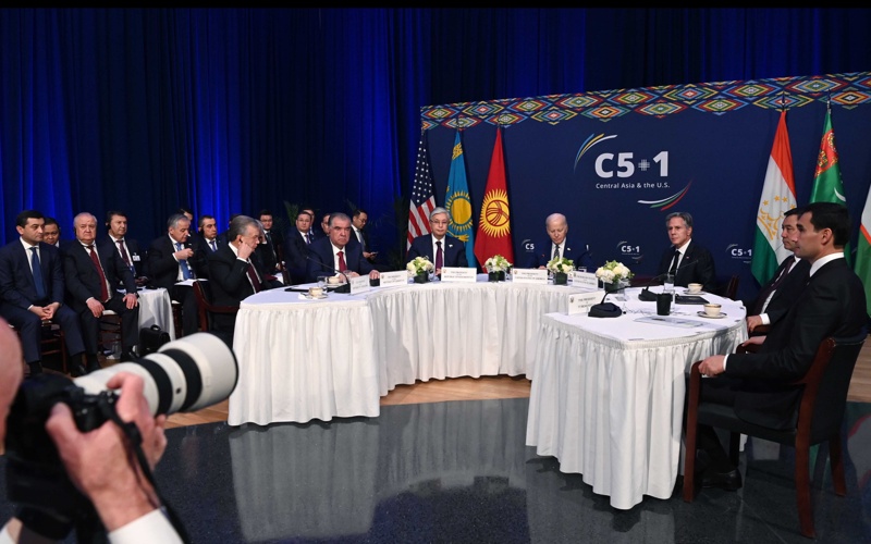 Первый саммит «С5+1». Нью-Йорк, 20 сентября 2023 года