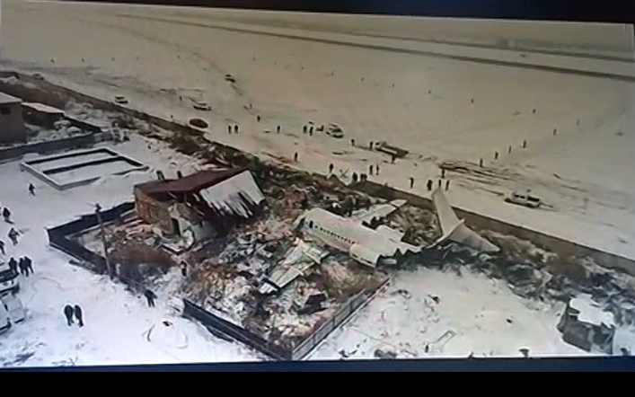 Видео крушения самолета Bek Air представили в суде