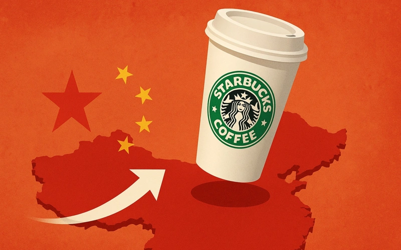 Starbucks transfers control of its coffeehouse network in China