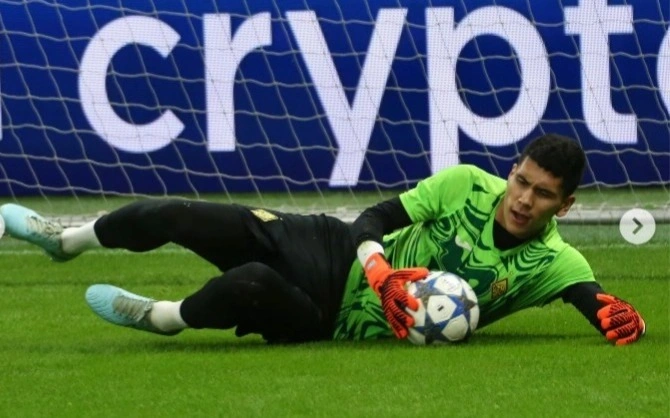 Kairat holds pre-match training at Milan’s San Siro stadium