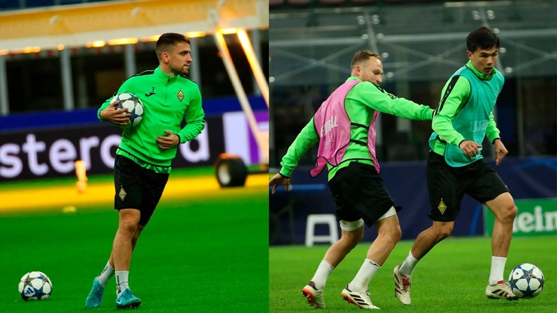 «Кайрат» провел тренировку перед матчем с «Интером»