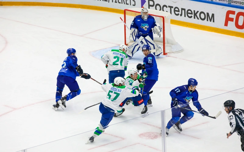 «Барыс» уступил «Салавату Юлаеву» в домашнем матче КХЛ