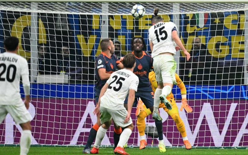 FC Kairat narrowly loses to Inter Milan in Champions League clash FC Kairat narrowly loses to Inter Milan in Champions League clash