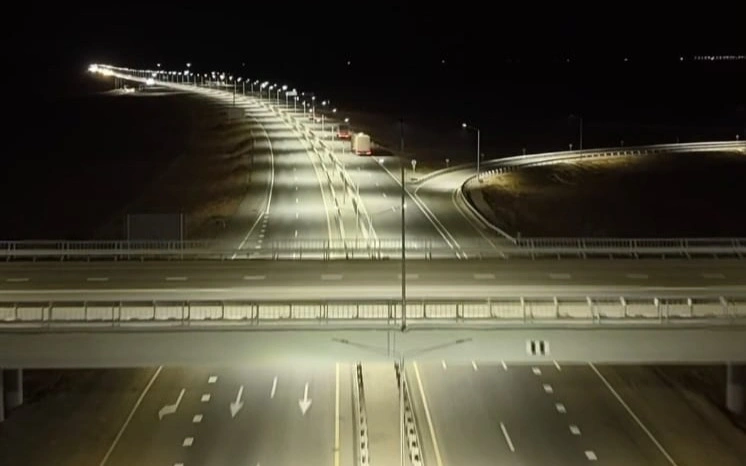 освещение дороги, освещение трассы