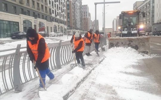 Коммунальные службы Астаны работают в круглосуточном режиме