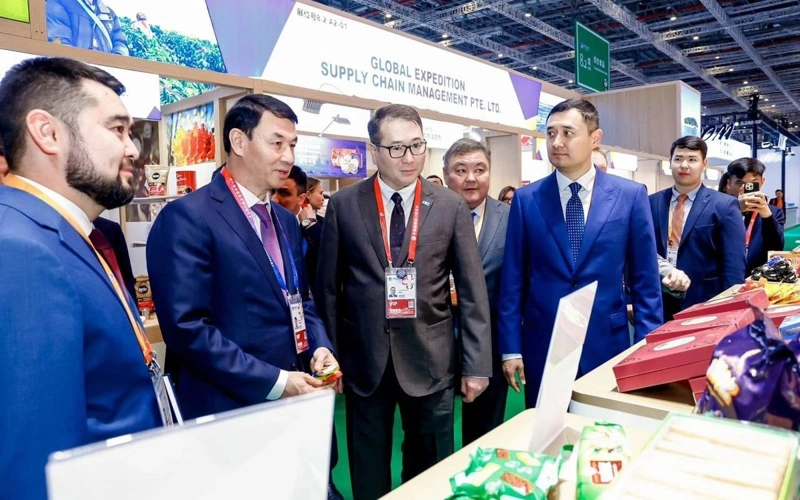 Kazakhstan boasts record presence at Shanghai Import Expo 2025